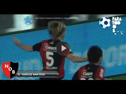 Gol de Mateo. Quilmes 0 Newell's 2. Fecha 10. Torneo Inicial 2013