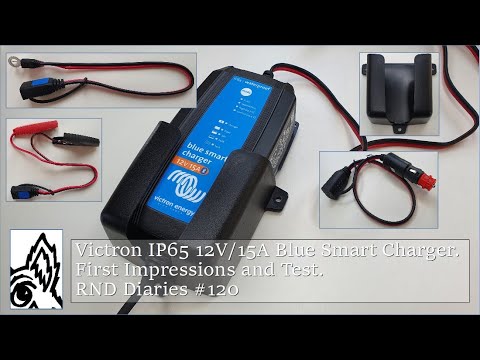 Victron IP65 12V/15A Blue Smart Charger. Any Good? First Impressions and Test. RND Diaries #120