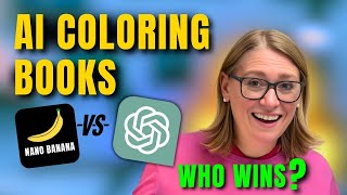 ChatGPT vs Nano Banana: Which AI Makes Better Coloring Books for KDP?
