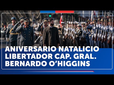 Natalicio N°246 de Bernardo O'Higgins: Discurso del Presidente Gabriel Boric