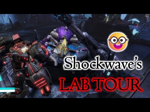 An In-Depth Tour of Shockwave's Laboratory 🤓 - Transformers Fall Of Cybertron