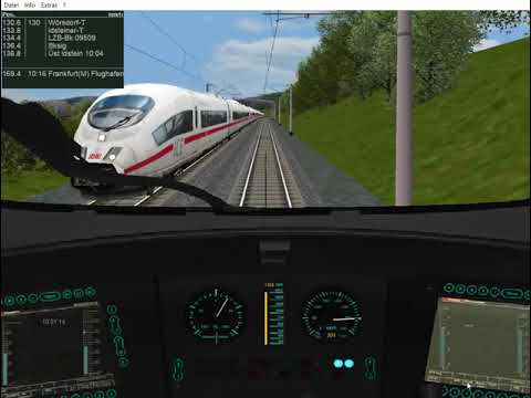 ICE Frankfurt-Köln mit 300km/h LokSim3D