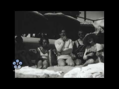 Early Waikiki Beach 1928