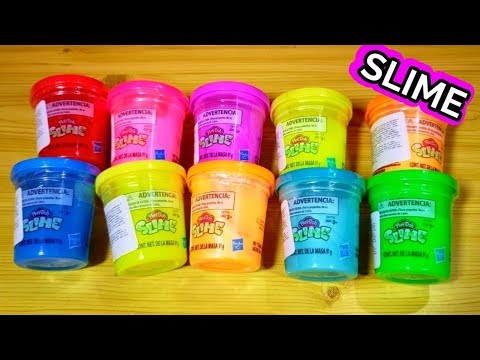 Mezclando Slime PLAY DOH