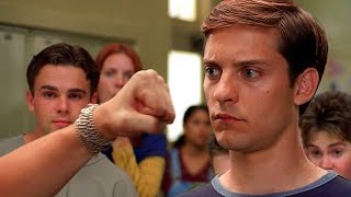 Peter Parker vs Flash - School Fight Scene - Spide