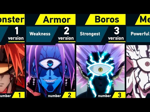 Evolution of Boros | One Punch Man