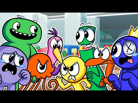 GARTEN of BAN BAN Vs RAINBOW FRIENDS Animation!