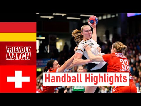 Germany vs Switzerland Handball Match Highlights • 2025
