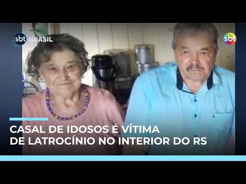Casal de idosos é morto em Brochier (RS); suspeito era inquilino | #SBTBrasil