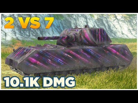Maus • 10.1K DMG • 4 KILLS • WoT Blitz