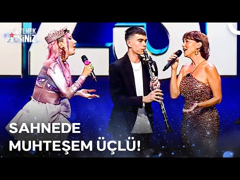 Klarnetçiye Şevval Sam ve Hande Yener'den Sürpriz! | 2. Tur | Yetenek Sizsiniz 13. Bölüm