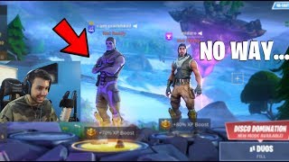 So I gifted the BIGGEST Default the Purple Skull Trooper Skin...