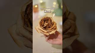 Don’t throw away the coffee grounds — they can be used for crafting flowers! #diy