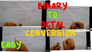 Binary to octal conversion