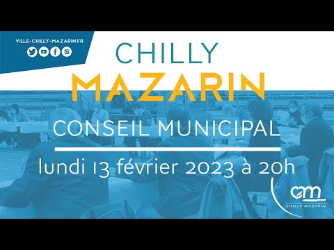 Conseil Municipal du 13 Février 2023 - 1ère partie