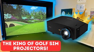 I Installed a BenQ LK936ST 4K Projector In My Golf Sim! You Have To See This New 3D SimPlanner Tool!