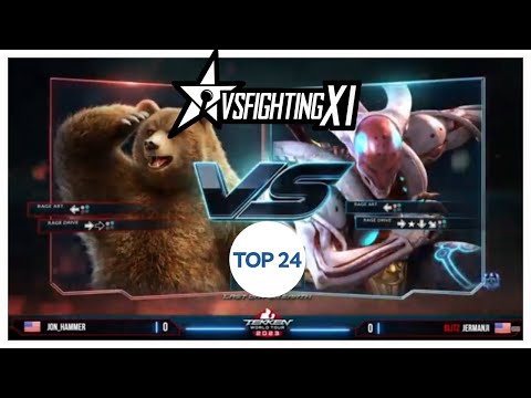 Jon vs Jermanji Top 24 VS Fighting XI 2023 Tekken 7