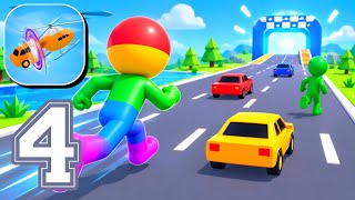 Shape-Shifting - Gameplay Walkthrough Part 4 - FAST TRANSFORMATIONS & OBSTACLES (iOS, Android)