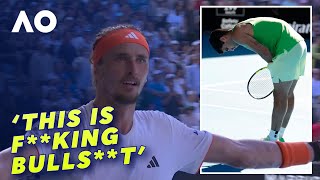 Zverev BLOWS UP over medical timeout TRAVESTY | Australian Open 2026 | Wide World of Sports