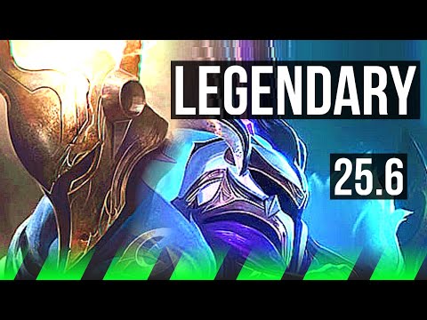 PANTHEON vs HECARIM (JGL) | Legendary | KR Master | 25.6
