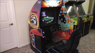 Fixing the Seat on MIdway's Classic Cruis'n Exotica Arcade Game !  Works On Most Driving Games...