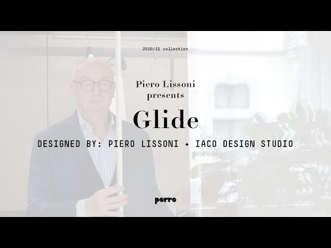 Porro - 2021 News: Glide doors by Piero Lissoni + Iaco Design Studio - Interview