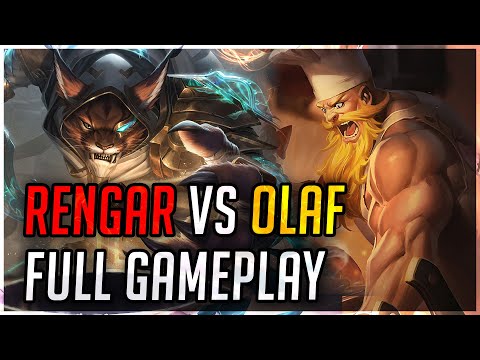 RENGAR vs OLAF | FULL JUNGLE GAMEPLAY [League of Legends]