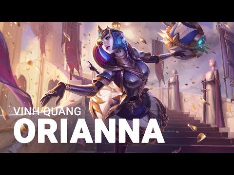 Cận cảnh trang phục Orianna Vinh Quang