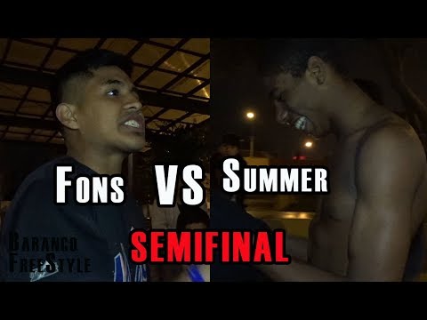 FONS vs SUMMER - Semifinal - BARRANCO FREESTYLE 26/10/17