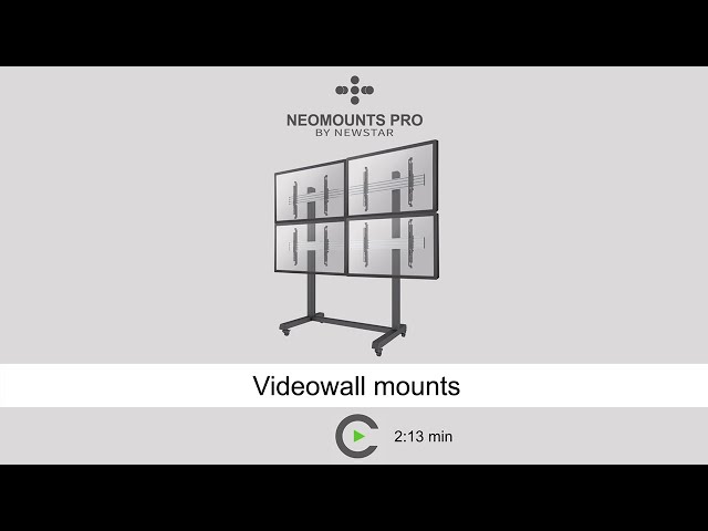 Video Teaser für Neomounts NMPRO-VIDEOWALL MOUNTS