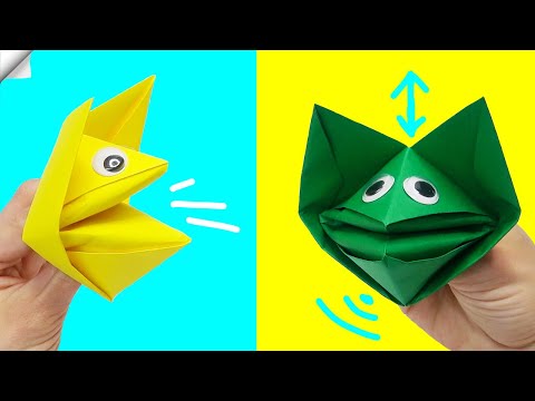 DIY crafts easy Paper toy antistress transformer