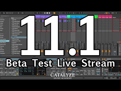 Ableton Live 11.1 Beta Testing
