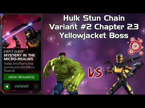 OG Hulk Stun Chain Variant #2 Chapter 2.3 Yellowjacket Boss