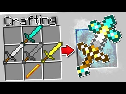 COME CREARE LA SPADA PIÙ OP DI MINECRAFT ITA