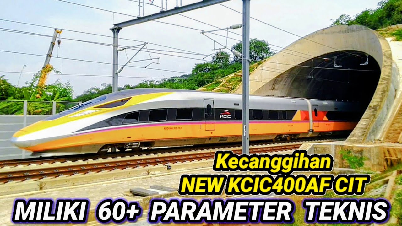 KCIC400AF CIT - Kereta Inspeksi Canggih, Kereta Cepat Jakarta Bandung