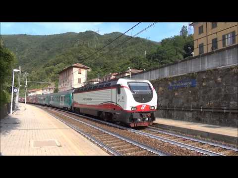 LE 402B CON INTERCITY THELLO E NON SOLO IN TRANSITO A PIETRABISSARA (GE) 12 - 7 - 2015