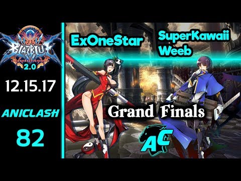 AniClash 82 - ExOneStar (Litchi) vs SuperKawaiiWeeb (Hibiki) Grand Finals - BBCF 2
