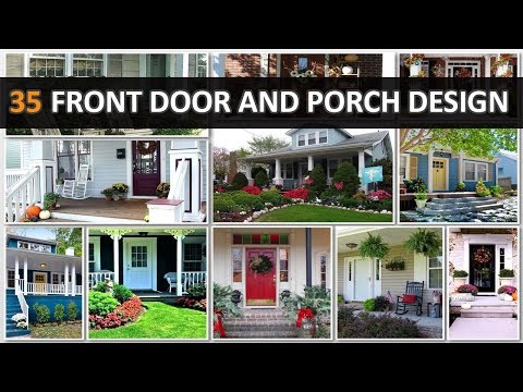 35 Best Front Door and Porch Design - DecoNatic