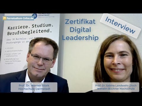 Zertifikat Digital Leadership an der Wilhelm Büchner Hochschule | INTERVIEW