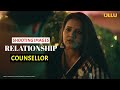 Relationship Counsellor Web Series Shooting Images Priya Gamre Web Series Ullu