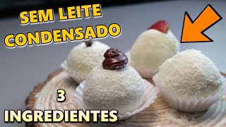 DOCINHO FÁCIL E RÁPIDO (3 Ingredientes) | SEM LEITE CONDENSADO | Docinho de leite em pó