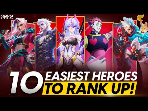 10 EASIEST Heroes to RANK UP Faster!