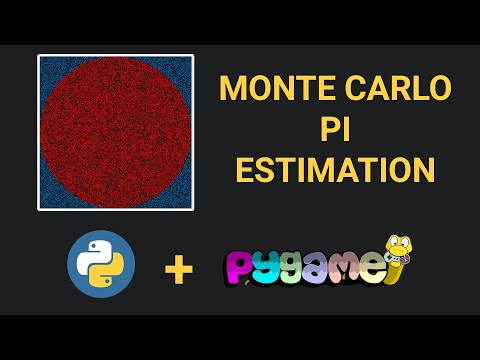 Estimating Pi Using The Monte Carlo Method Python Coding Challenge