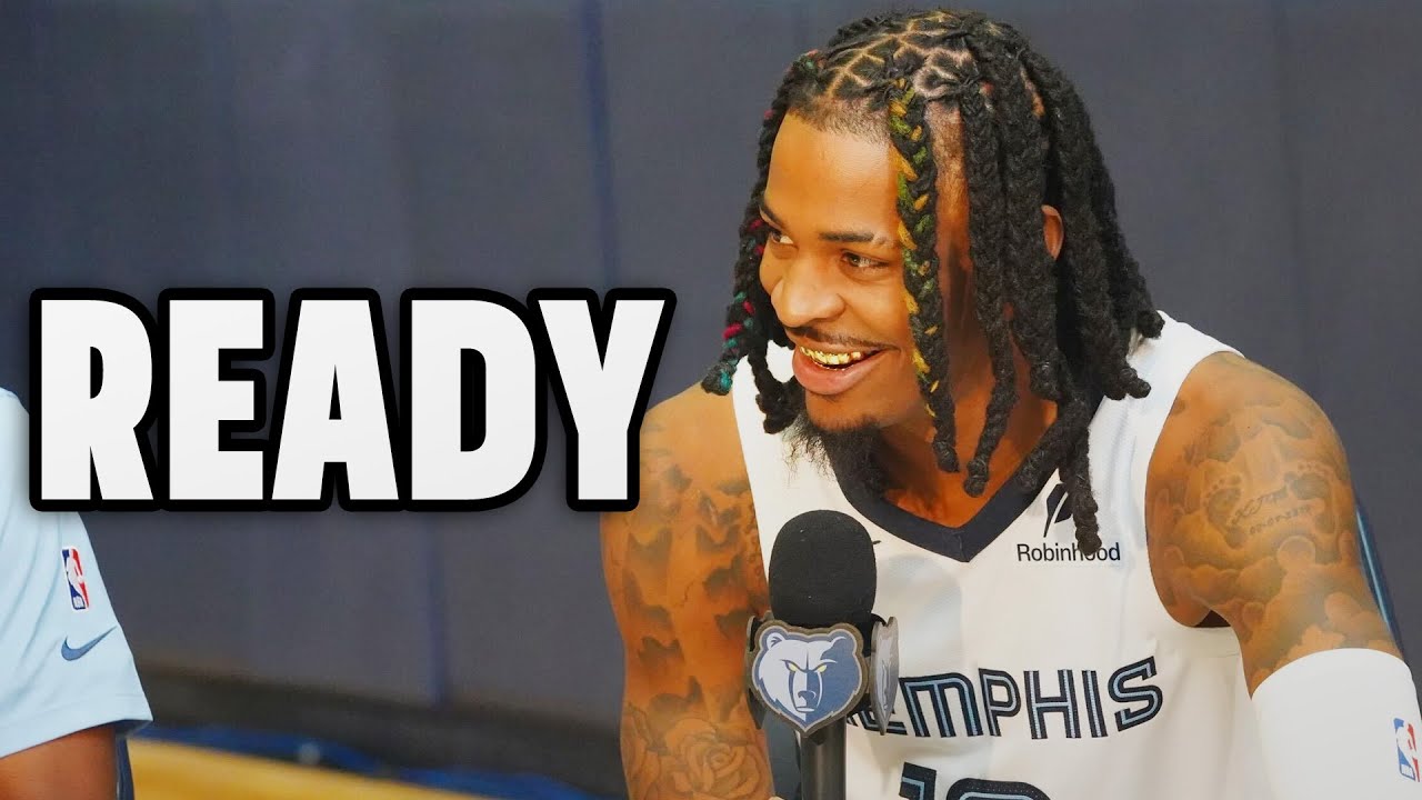 "The best I've felt in a while" Ja Morant Full Interview | Grizzlies Media Day Show