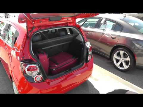 Trunk Space 2016 Chevrolet Sonic LTZ