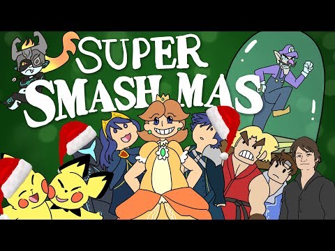 Original Smash Bros Christmas Animation | 12 Days of Smashmas
