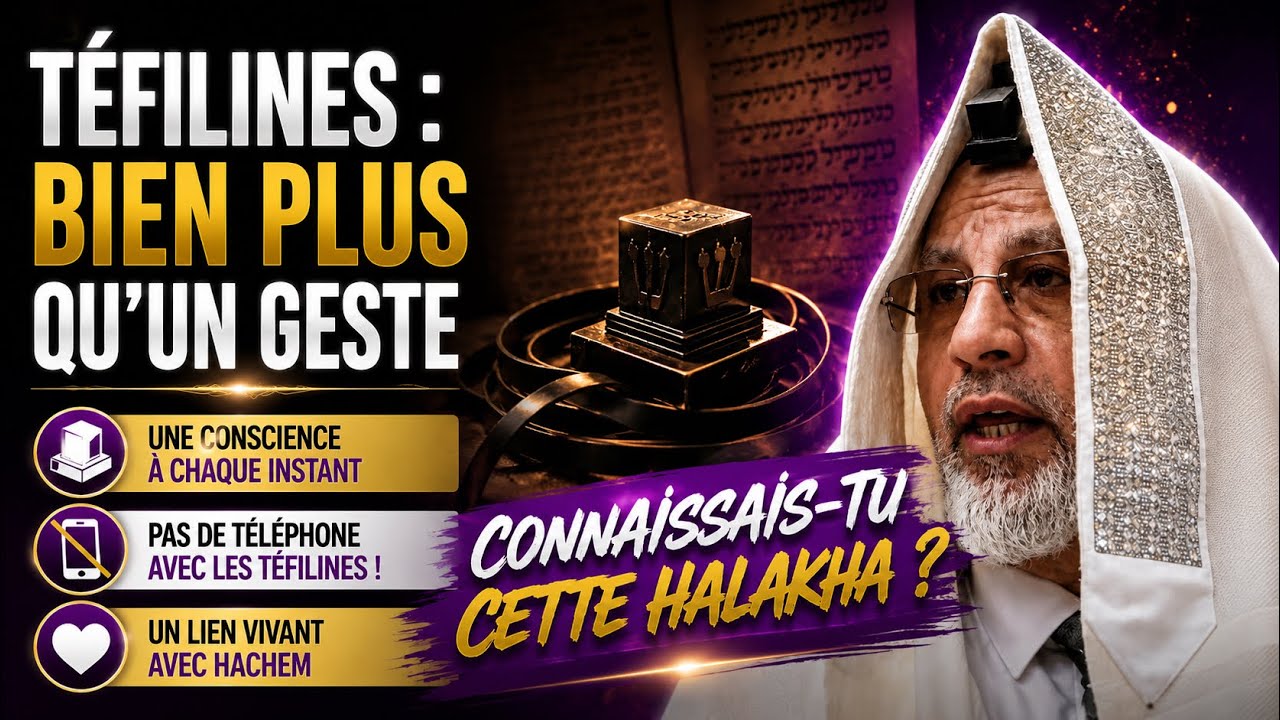 📖 Les Téfilines ne sont pas un simple accessoire…