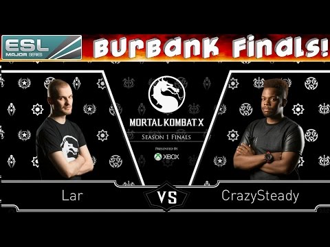 Match 03 - Mortal Kombat X: Burbank Season 1 Finals - Lar vs CrazySteady