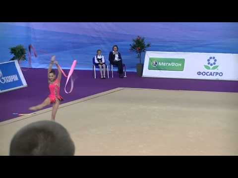 Halkina Katsiaryna (BLR)  ribbon     World Cup S-Petersburg 2013 Qual