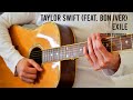 Taylor Swift – exile (Feat. Bon Iver) EASY Guitar Tutorial With Chords / Lyrics